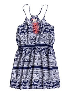 roxy, Lovely Messenger - Riemchenkleid, BLUE DEPTHS TROPIC WAX (bta3) Lovely Messenger - Strappy Dress ERGWD03014