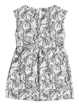 roxy, Girls 7-14 Ambitious Queen Sleeveless Dress, MARSHMALLOW JAVA LIFE RG (wbt2) AMBITIOUS QUEEN ERGWD03031