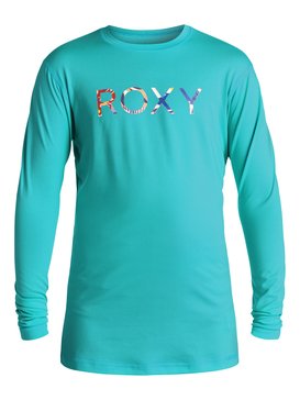 roxy, Palms Away - Langarm-Rashvest, DARK JADE (bny0) Palms Away - Long Sleeve Rash Vest ERGWR03005