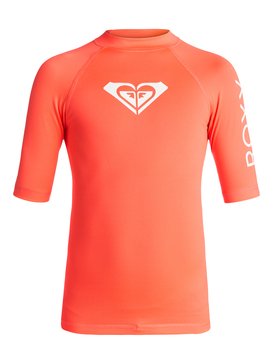 roxy, Whole Hearted - Kurzarm-Lycra UPF 50, NEON GRAPEFRUIT (nkn0) Whole Hearted - Short Sleeve UPF 50 Rash Vest ERGWR03006