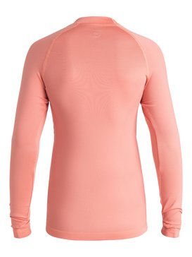 roxy, Whole Hearted - Long Sleeve Rash Vest, SUNKISSED CORAL (mge0) Whole Hearted - Long Sleeve Rash Vest ERGWR03007