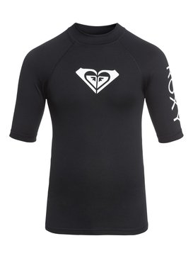 roxy, Whole Hearted - Short Sleeve UPF 50 Rash Vest, ANTHRACITE (kvj0) Whole Hearted - Short Sleeve UPF 50 Rash Vest ERGWR03079