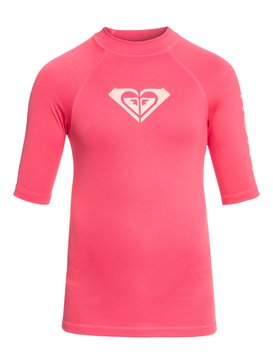 roxy, Whole Hearted - Short Sleeve UPF 50 Rash Vest, ROUGE RED (mlj0) Whole Hearted - Short Sleeve UPF 50 Rash Vest ERGWR03079