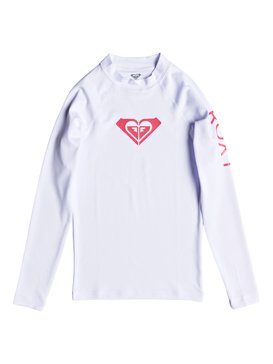 roxy, Whole Hearted - Long Sleeve UPF 50 Rash Vest, WHITE (wbb0) Whole Hearted - Long Sleeve UPF 50 Rash Vest ERGWR03081