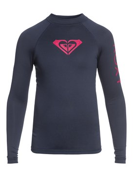 roxy, Whole Hearted - Long Sleeve UPF 50 Rash Vest, DRESS BLUES (btk0) Whole Hearted - Long Sleeve UPF 50 Rash Vest ERGWR03081