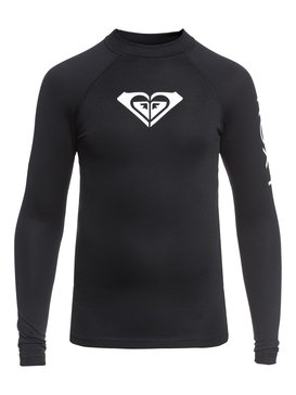 roxy, Whole Hearted - Lycra manches longues UPF 50, ANTHRACITE (kvj0) Whole Hearted - Long Sleeve UPF 50 Rash Vest ERGWR03081