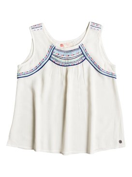 roxy, Dotty Folk - Haut sans manches, MARSHMELLOW (wbt0) Dotty Folk - Sleeveless Top ERGWT03011