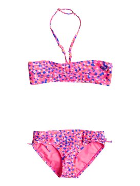 roxy, Fun Animal - Ensemble bikini, ANIMAL PRINT COMBO POP PINK (mjp6) Fun Animal - Bikini Set ERGX203020