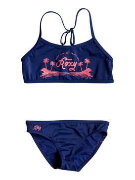roxy, Essentially ROXY - Maillot de bain deux pièces sport, BLUE DEPTHS (bta0) Essentially ROXY - Athletic Bikini Set ERGX203049