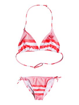 roxy, Dotsy ROXY - Tri Bikini Set, SUNSET STRIPE GIRL COMBO NEON (nkn3) Dotsy ROXY - Tri Bikini Set ERGX203050