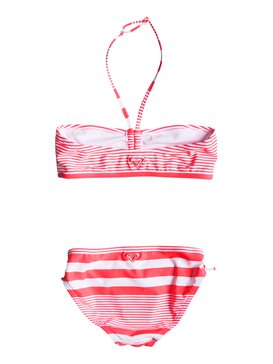 roxy, Dotsy ROXY - Maillot de bain deux pièces bandeau, SUNSET STRIPE GIRL COMBO NEON (nkn3) Dotsy ROXY - Bandeau Bikini Set ERGX203051
