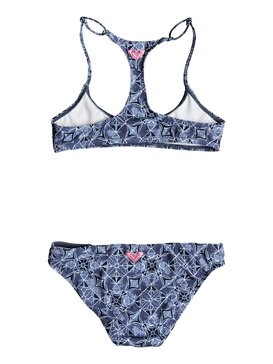 roxy, Girls 7-14 Perou Ditsy Tri Halter Bikini Set, MARSHMALLOW CHICAS DEL MAR RG (xbww) PEROU DITSY HALTER TRI SET ERGX203106