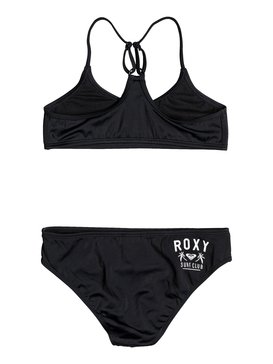 roxy, Need The Sea - Conjunto de Bikini Atlético, ANTHRACITE (kvj0) Need The Sea - Athletic Bikini Set ERGX203114
