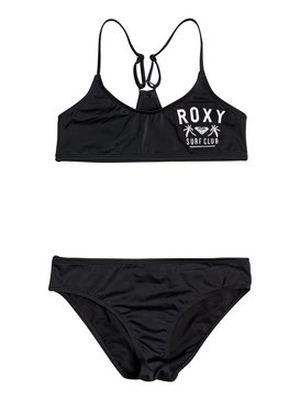 roxy, Need The Sea - Conjunto de Bikini Atlético, ANTHRACITE (kvj0) Need The Sea - Athletic Bikini Set ERGX203114