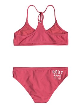roxy, Need The Sea - Conjunto de Bikini Atlético, ROUGE RED (mlj0) Need The Sea - Athletic Bikini Set ERGX203114