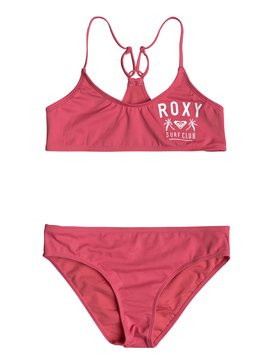 roxy, Need The Sea - Conjunto de Bikini Atlético, ROUGE RED (mlj0) Need The Sea - Athletic Bikini Set ERGX203114
