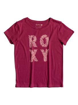 roxy, Crew Wild Child - Tee-Shirt, RED PLUM (rrc0) Crew Wild Child - T-Shirt ERGZT03110