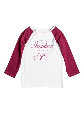 roxy, My Hologram Paradise Type - Tee-Shirt manches 3/4, RED PLUM (rrc0) My Hologram Paradise Type - 3/4 Sleeve T-Shirt ERGZT03121