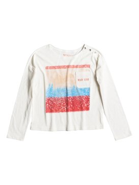 roxy, All The Luck - Tee-Shirt à manches longues, PRISTINE (wza0) All The Luck - Long Sleeve T-Shirt ERGZT03125