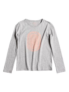 roxy, Tonic Stamp Paradise - Long Sleeve T-Shirt, HERITAGE HEATHER (sgrh) Tonic Stamp Paradise - Long Sleeve T-Shirt ERGZT03148