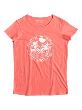 roxy, Galaxy Light Taste Of Tropics - Tee-Shirt, SUGAR CORAL (mjj0) Galaxy Light Taste Of Tropics - T-Shirt ERGZT03160