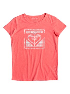 roxy, Galaxy Light Tropical Heart - Tee-Shirt, NEON GRAPEFRUIT (nkn0) Galaxy Light Tropical Heart - T-Shirt ERGZT03162