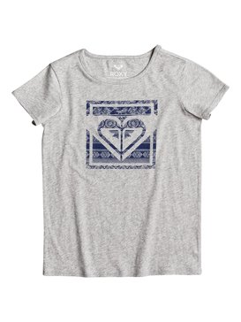 roxy, Galaxy Light Tropical Heart - Tee-Shirt, HERITAGE HEATHER (sgrh) Galaxy Light Tropical Heart - T-Shirt ERGZT03162
