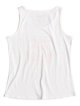 roxy, Rainy Night Tropical Heart - Top sans manches, MARSHMELLOW (wbt0) Rainy Night Tropical Heart - Vest Top ERGZT03164