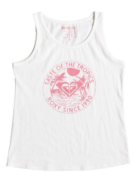 roxy, Rainy Night Taste Of Tropics - Top sans manches, MARSHMELLOW (wbt0) Rainy Night Taste Of Tropics - Vest Top ERGZT03165