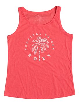 roxy, Rainy Night Tropical Things - Top sans manches, NEON GRAPEFRUIT (nkn0) Rainy Night Tropical Things - Vest Top ERGZT03166