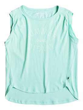 roxy, Break Well - Sleeveless T-Shirt, BEACH GLASS (gcz0) Break Well - Sleeveless T-Shirt ERGZT03172