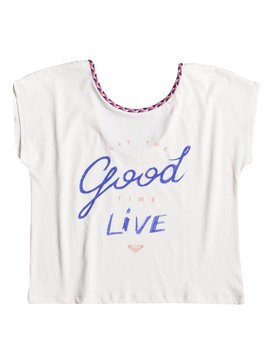 roxy, Atmosphere Of Serenity Good Time - T-Shirt, MARSHMELLOW (wbt0) Atmosphere Of Serenity Good Time - T-Shirt ERGZT03175