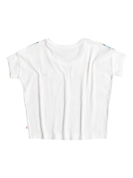 roxy, Little Y Tacotac Gradient - T-Shirt, MARSHMELLOW (wbt0) Little Y Tacotac Gradient - T-Shirt ERGZT03181