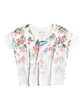 roxy, Little Y Tacotac Gradient - T-Shirt, MARSHMELLOW (wbt0) Little Y Tacotac Gradient - T-Shirt ERGZT03181