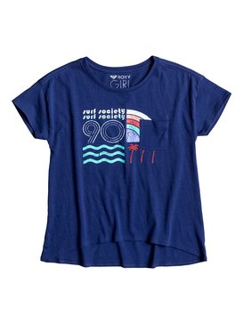 roxy, Scented Candles Surf Society - Camiseta Con Bolsillo, BLUE DEPTHS (bta0) Scented Candles Surf Society - Pocket T-Shirt ERGZT03192