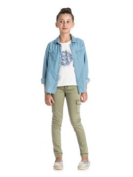 roxy, Scented Candles Surf Everywhere - Tee-Shirt à poche, MARSHMELLOW (wbt0) Scented Candles Surf Everywhere - Pocket T-Shirt ERGZT03193
