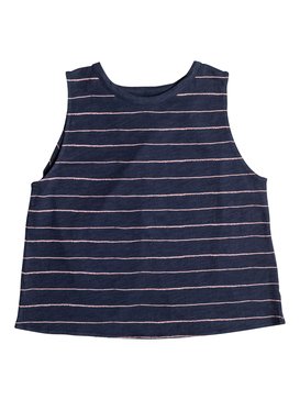 roxy, Girls 7-14 Emotional Flower Sleeveless Tank Top, DRESS BLUE PENCIL STRIPE RG (xmbm) EMOTIONAL FLOWER ERGZT03220