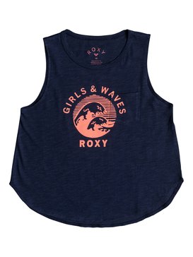 roxy, Girls 7-14 Hear This Beat Tank, DRESS BLUES (btk0) HEAR THIS BEAT ERGZT03243