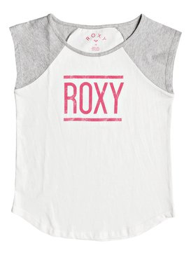 roxy, Heaven's A Heartbreak - Camiseta de Manga Cap más Corta, MARSHMALLOW (wbt0) Heaven's A Heartbreak - Cap Sleeve T-Shirt ERGZT03267