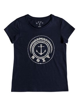roxy, See You Again Anchor - T Shirt col rond, DRESS BLUES (btk0) See You Again Anchor - T-Shirt ERGZT03285