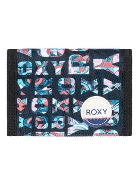 roxy, Small Beach - Portefeuille à scratch, ANTHRACITE SMALL URBAN FLAVOR (xkbm) Small Beach - Hook & Loop Wallet ERJAA03307