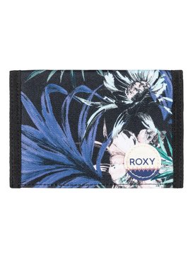 roxy, Beach Glass - Portefeuille à scratch, ANTHRACITE SWIM BELHARRA FLOWE (kvj6) Beach Glass - Hook & Loop Wallet ERJAA03308