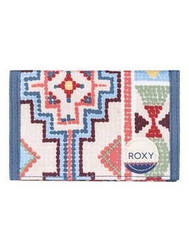 roxy, Beach Glass - Portefeuille à scratch, PALE DOGWOOD PASADENA BLANKET (nds7) Beach Glass - Hook & Loop Wallet ERJAA03308