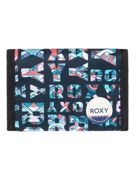 roxy, Beach Glass - Portefeuille à scratch, ANTHRACITE SMALL URBAN FLAVOR (xkbm) Beach Glass - Hook & Loop Wallet ERJAA03308