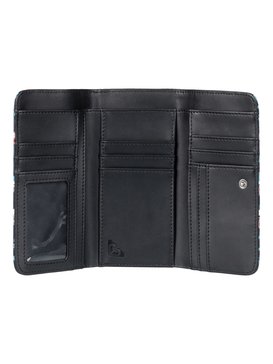 roxy, My Long Eyes - Portefeuille à bouton-pression, ANTHRACITE SMALL URBAN FLAVOR (xkbm) My Long Eyes - Snap Closure Wallet ERJAA03309