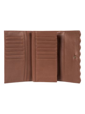 roxy, Soft Sand Tri-Fold Wallet, BROWN (ctk0) SOFT SAND ERJAA03369