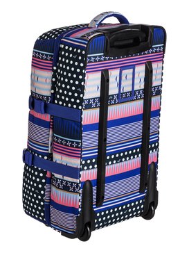roxy, In The Clouds 85L - Grande valise à roulettes, DRESS BLUES WINTERY GEO (btk1) In The Clouds 85L - Large Wheelie Suitcase ERJBL03097