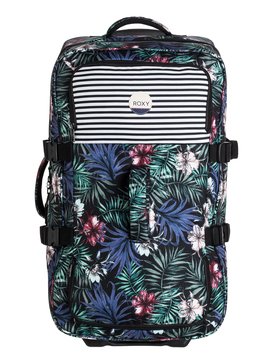 roxy, In The Clouds 85L - Grande valise à roulettes, ANTHRACITE SWIM BELHARRA FLOWE (kvj6) In The Clouds 85L - Large Wheelie Suitcase ERJBL03097