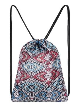 roxy, Light As A Feather - Sac à dos avec cordon de serrage, REGATA SOARING EYES (bla6) Light As A Feather - Drawstring Backpack ERJBP03394
