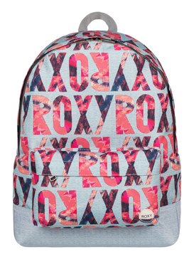 roxy, Sugar Baby - Sac à dos moyen, AX HERITAGE HEATHER LIQUID LET (sgr6) Sugar Baby - Medium Backpack ERJBP03406